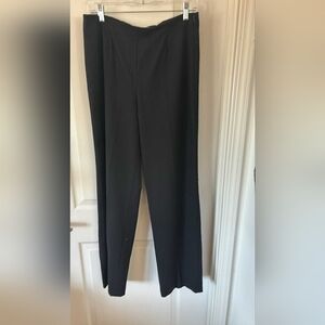 Coldwater Creek Women's Elegant Black Trousers Office Outing Elegant Dressy